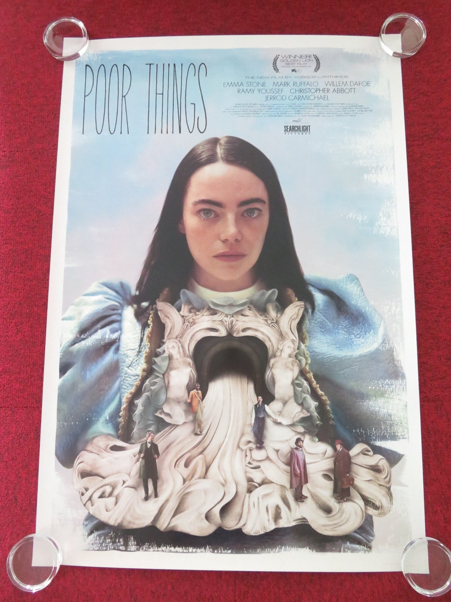 POOR THINGS - B ONE SHEET ROLLED POSTER EMMA STONE WILLEM DAFOE 2023 Movie posters