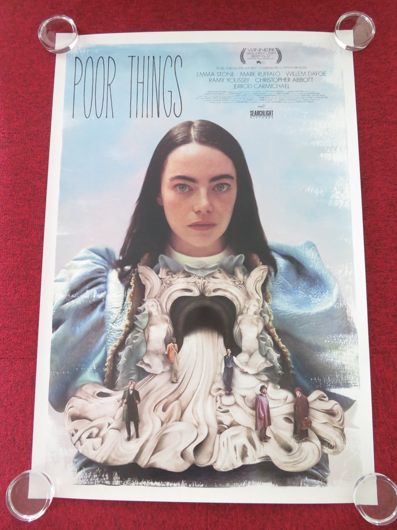 POOR THINGS - B ONE SHEET ROLLED POSTER EMMA STONE WILLEM DAFOE 2023 Movie posters