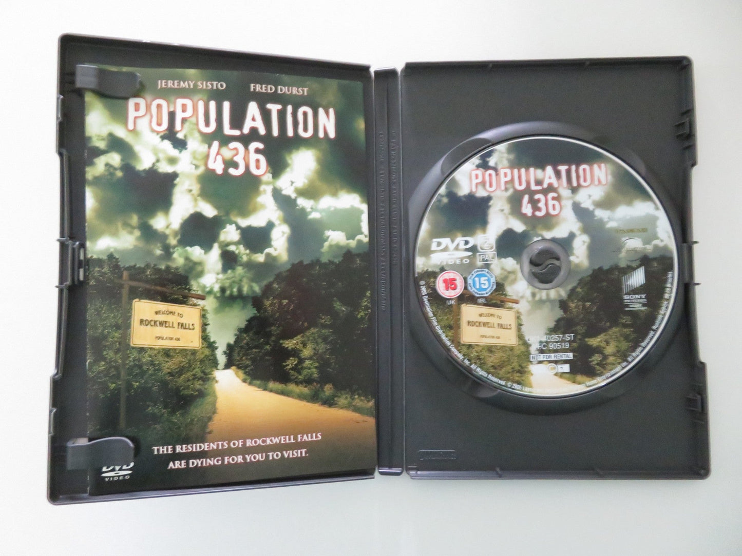 Population 436 (DVD) David Ames Leigh Enns 2006 Region 2 Movie posters