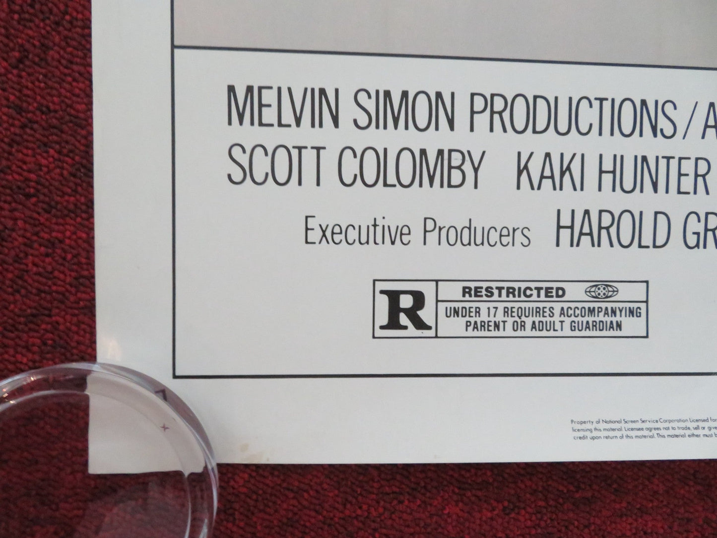 PORKY'S VHS US ONE SHEET ROLLED POSTER KIM CATTRALL SCOTT COLOMBY 1983 Movie posters