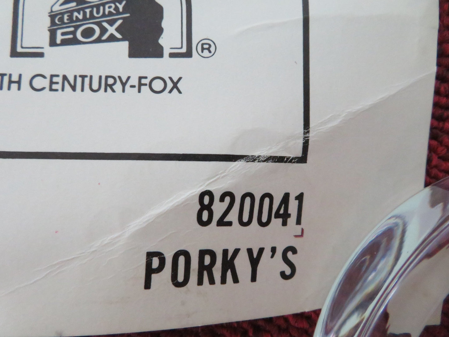 PORKY'S VHS US ONE SHEET ROLLED POSTER KIM CATTRALL SCOTT COLOMBY 1983 Movie posters