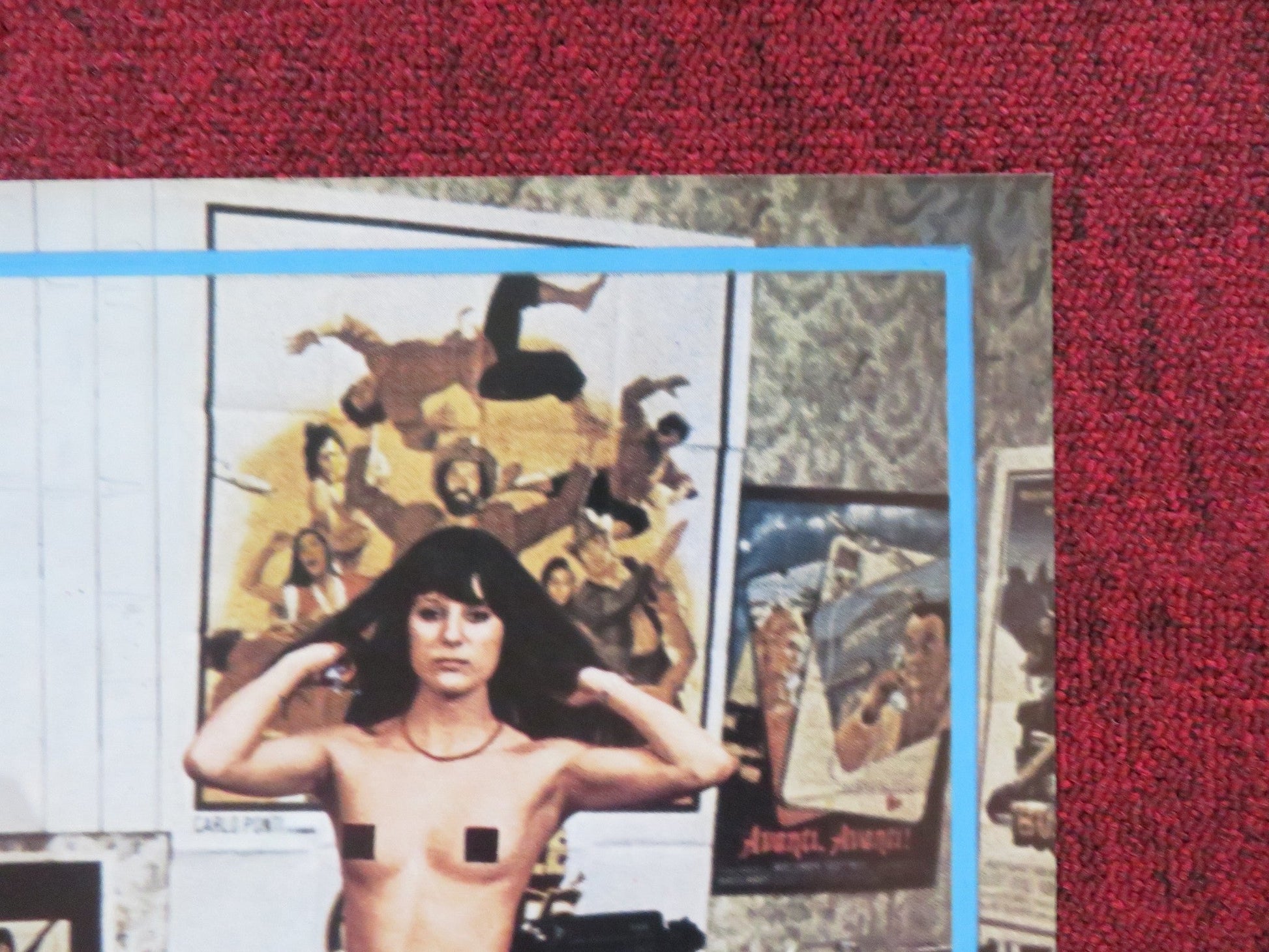 PORNO TRATTA PER TANGERI - F ITALIAN FOTOBUSTA POSTER VIVIAN THOMPSON 1977 Rendezvous Cinema Movie posters