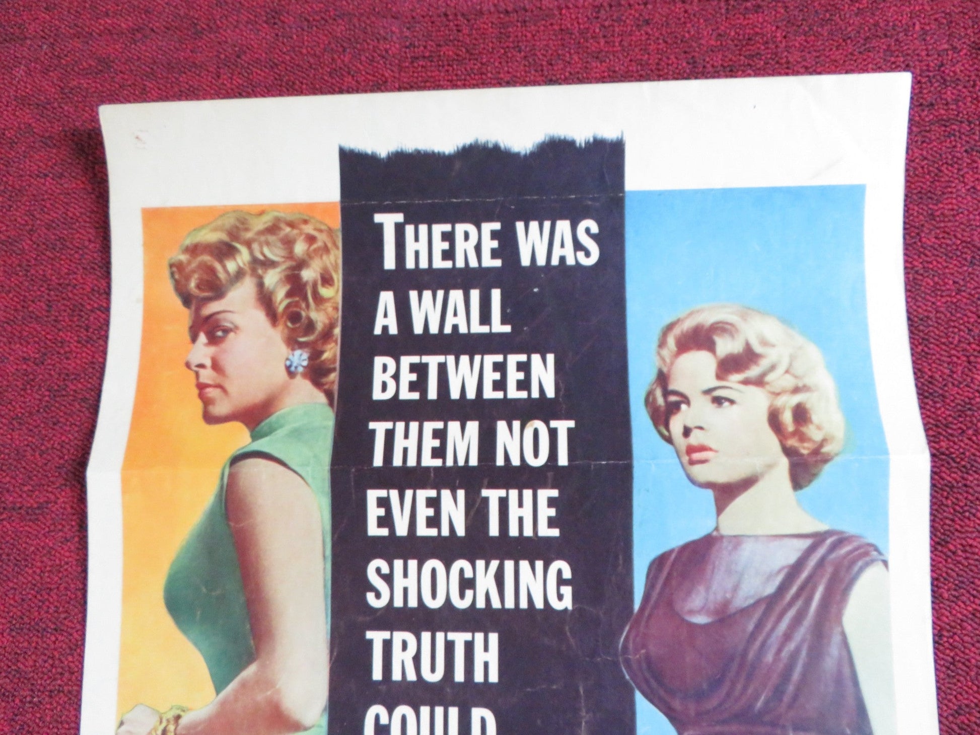 PORTRAIT IN BLACK US INSERT POSTER LANA TURNER ANTHONY QUINN 1960 Rendezvous Cinema Movie posters