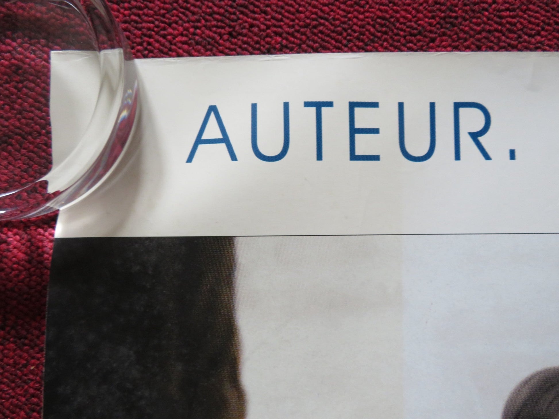 PORTRAITS CHINOIS UK QUAD ROLLED POSTER HELENA BONHAM CARTER R. BOHRINGER 1996 Rendezvous Cinema Movie posters