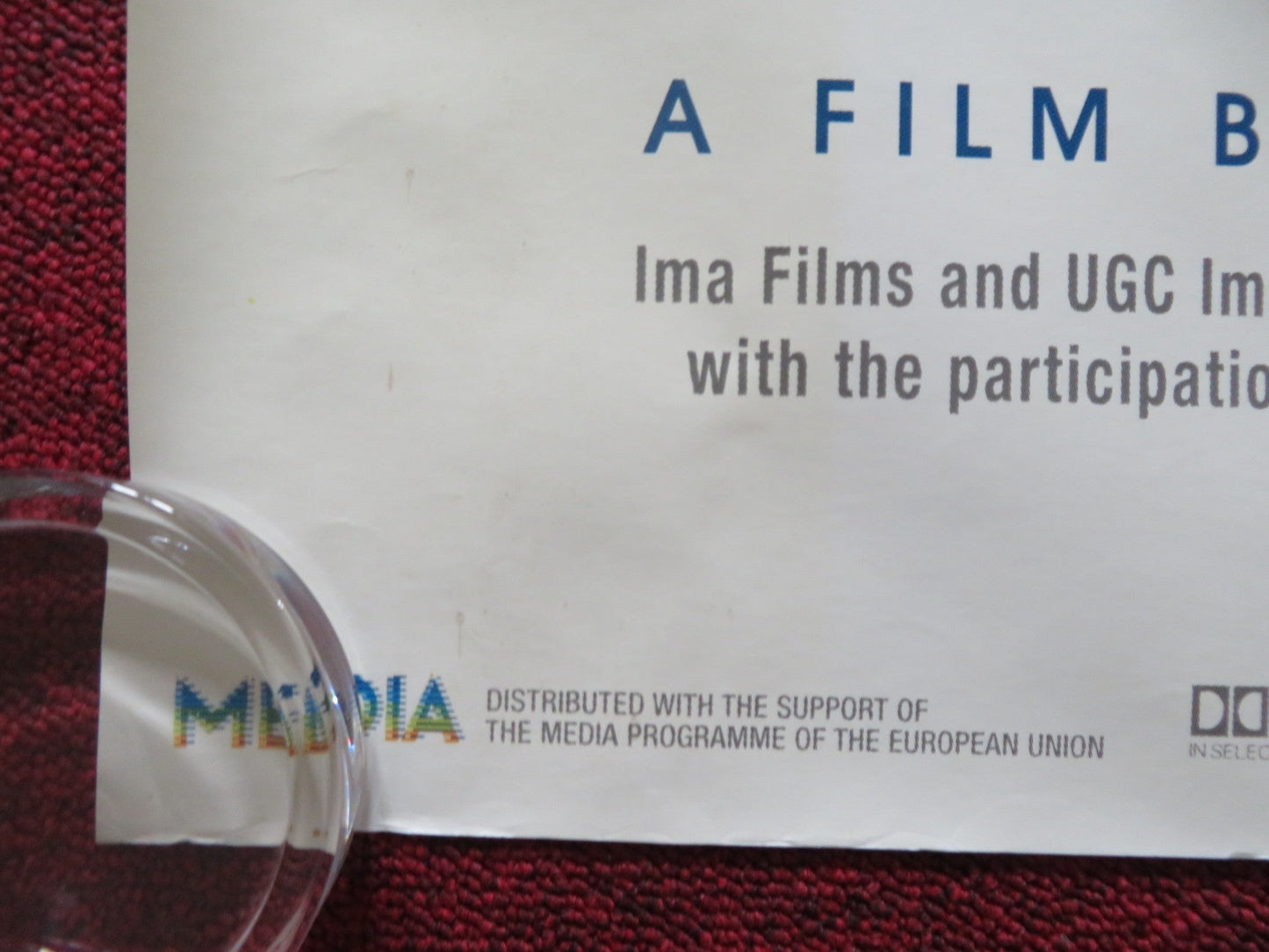 PORTRAITS CHINOIS UK QUAD ROLLED POSTER HELENA BONHAM CARTER R. BOHRINGER 1996 Rendezvous Cinema Movie posters