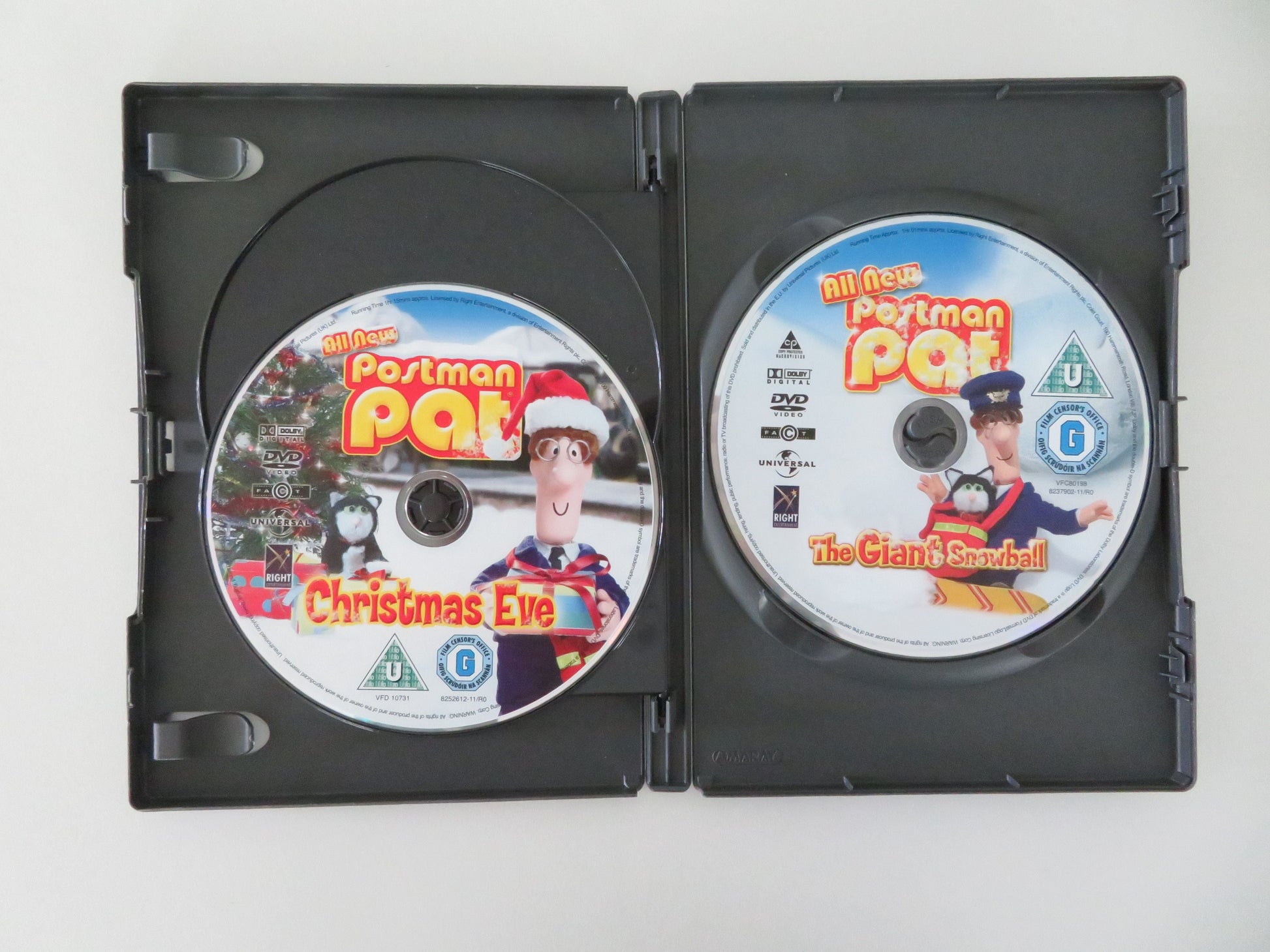 Postman Pat The Giant Snowball, Christmas Eve... (DVD) Ken Barrie 2003 Region 2 Movie posters