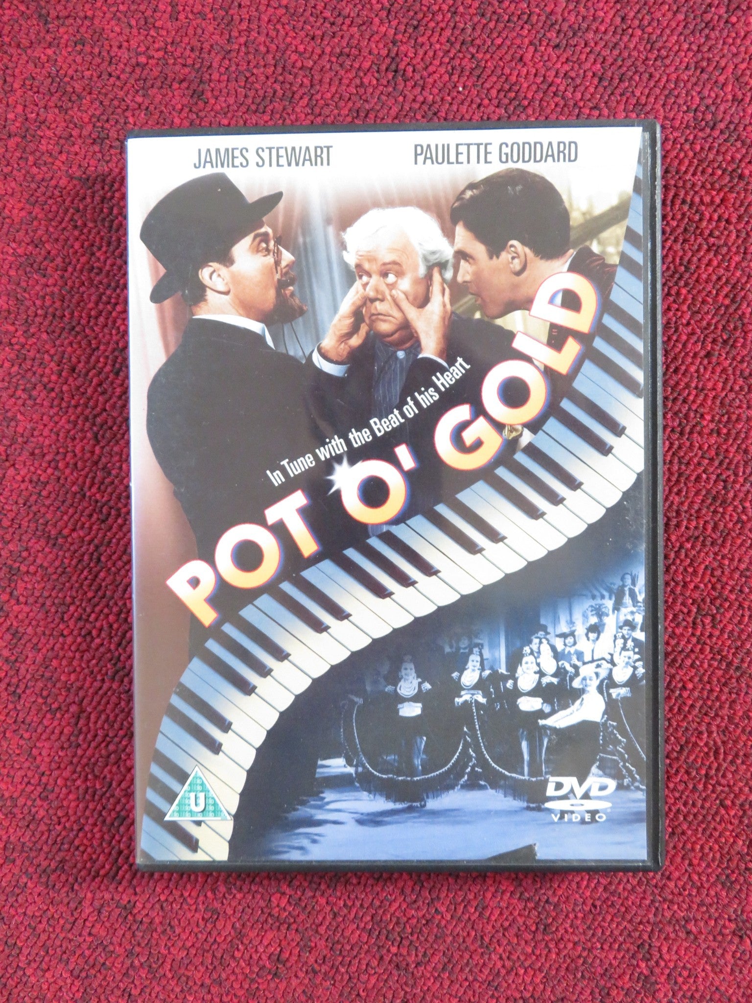 POT O' GOLD (DVD) JAMES STEWART PAULETTE GODDARD 1941 REGION 2 Rendezvous Cinema Movie posters
