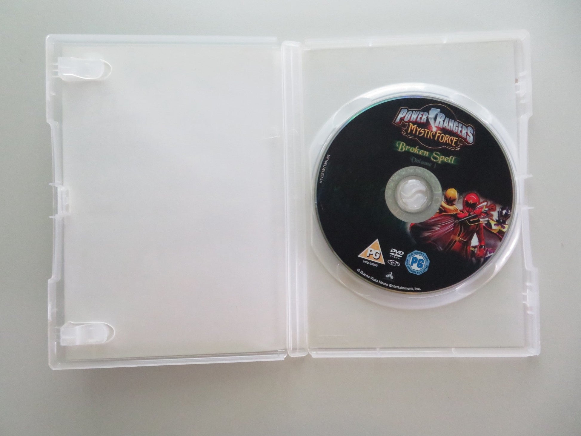 POWER RANGERS MYSTIC FORCE BROKEN SPELL VOLUME 1 (DVD) F. DIRANI 2006 REGION 2 Movie posters