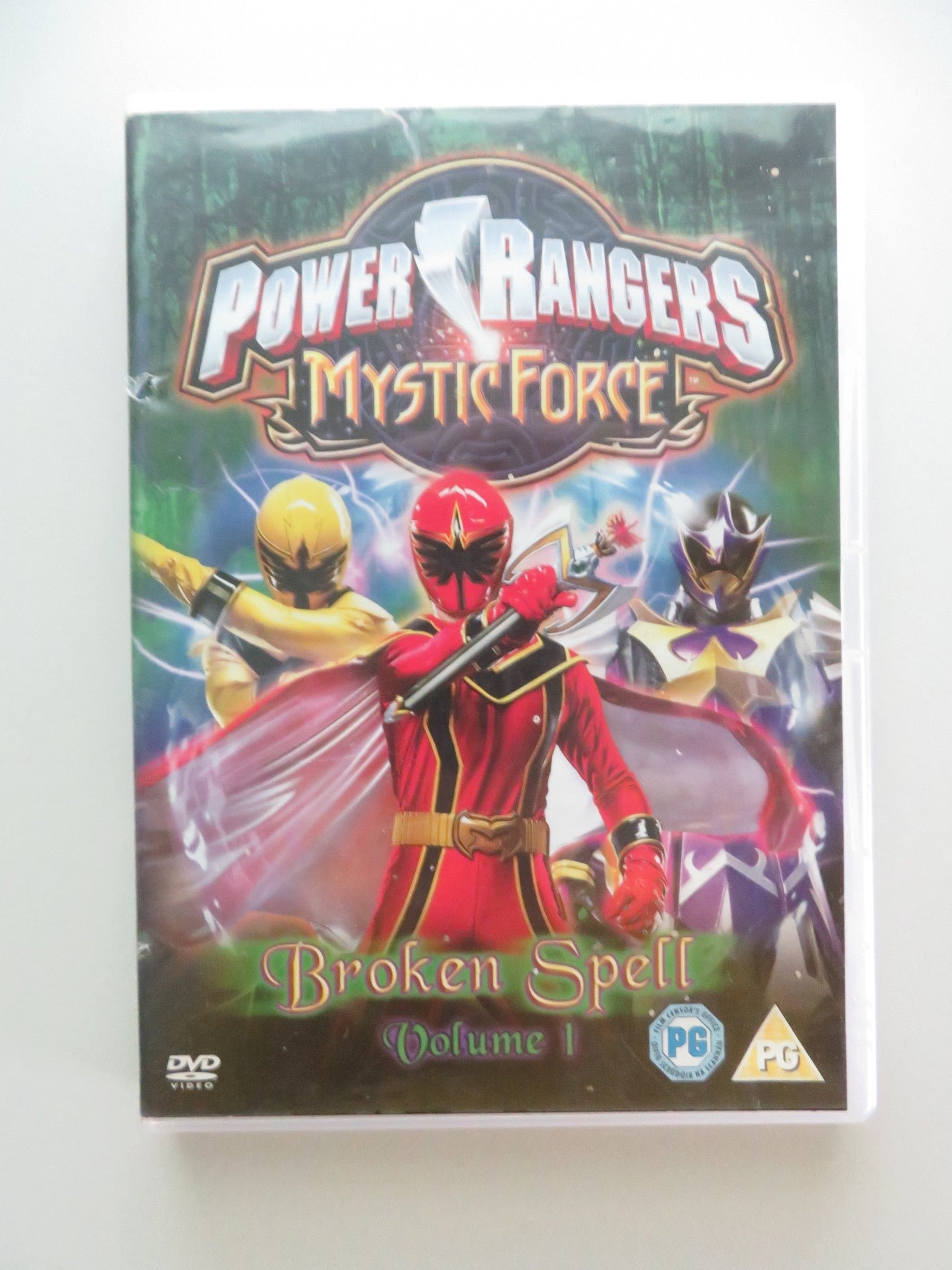 POWER RANGERS MYSTIC FORCE BROKEN SPELL VOLUME 1 (DVD) F. DIRANI 2006 REGION 2 Movie posters