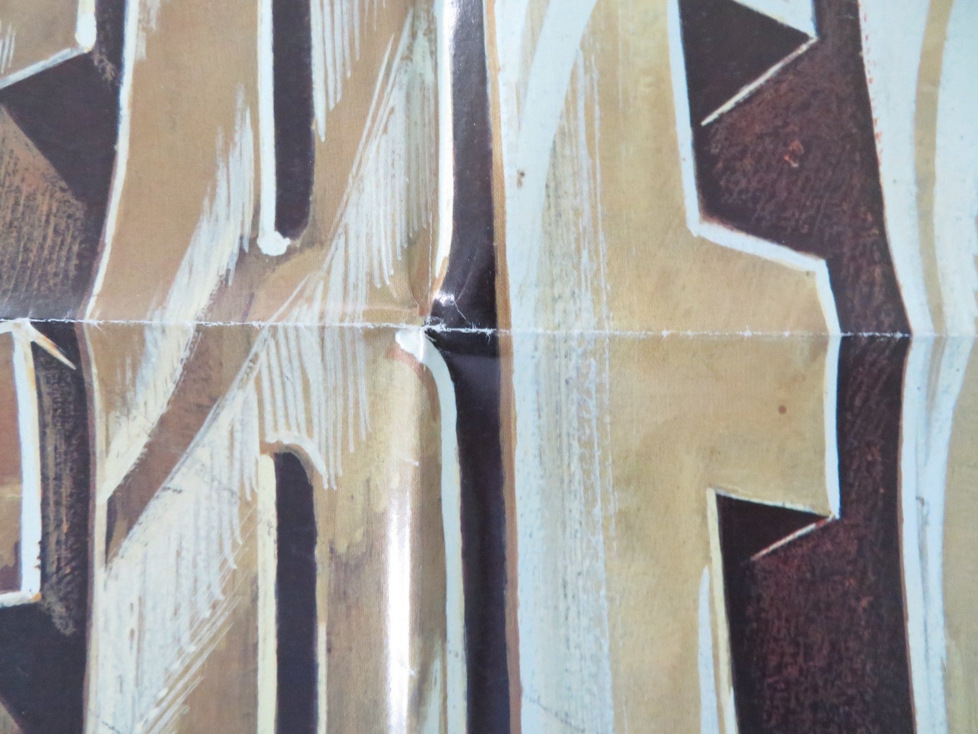 POWERFORCE FOLDED US ONE SHEET POSTER BRUCE BARON BRUCE LI 1982 Movie posters