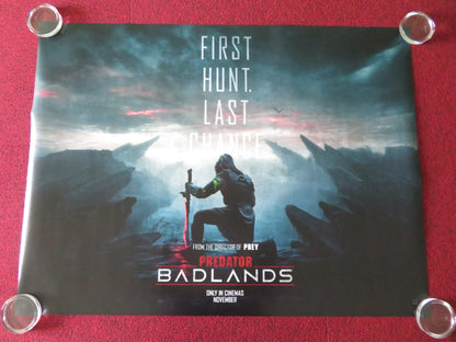 Predator: Badlands - A UK Quad Rolled Poster Elle Fanning Cameron Brown 2025 Movie posters