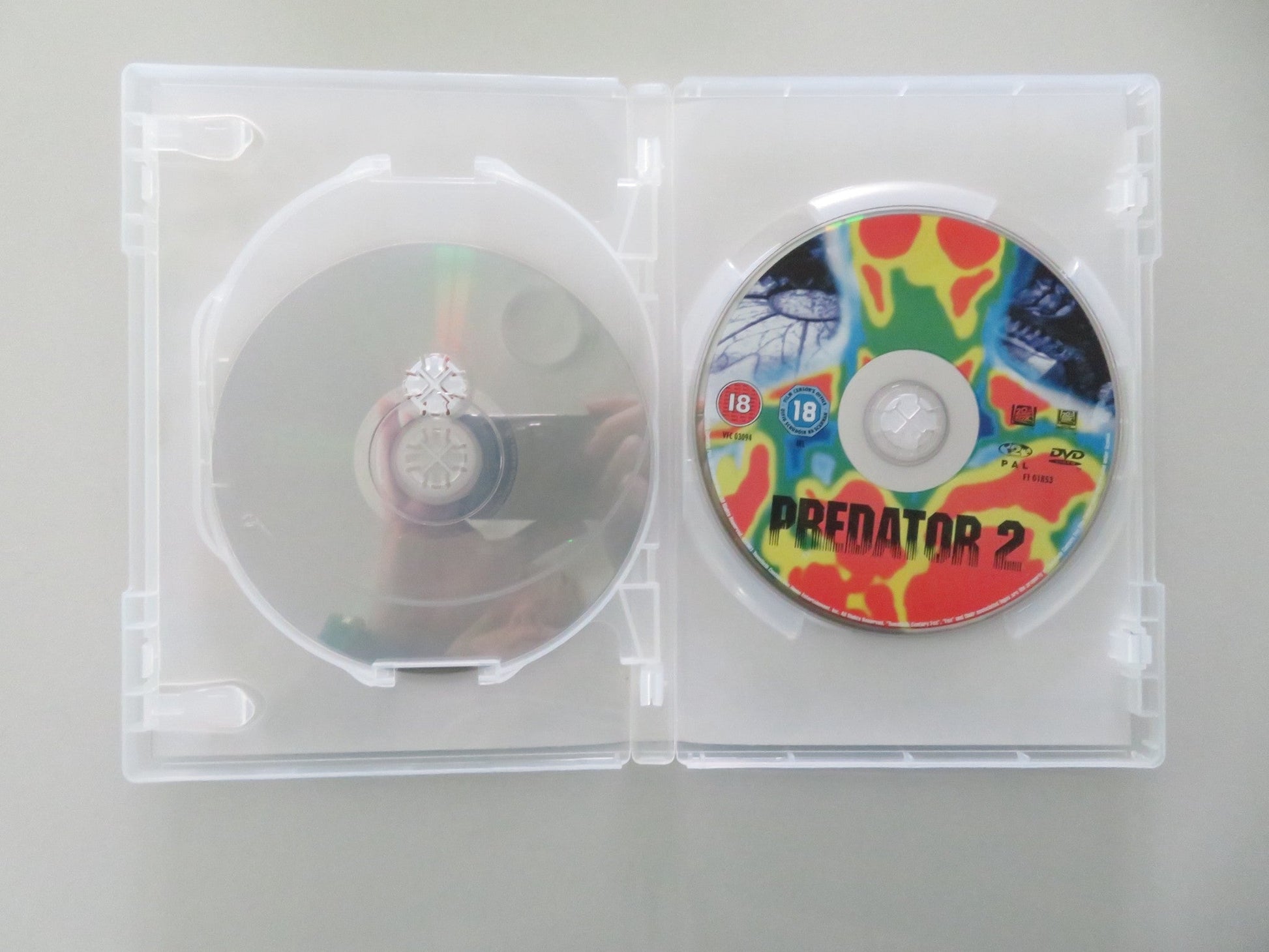 Predator + Predator 2 - two films two discs (DVD) Schwarznegger 1987 Region 2 Movie posters