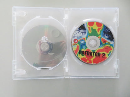 Predator + Predator 2 - two films two discs (DVD) Schwarznegger 1987 Region 2 Movie posters