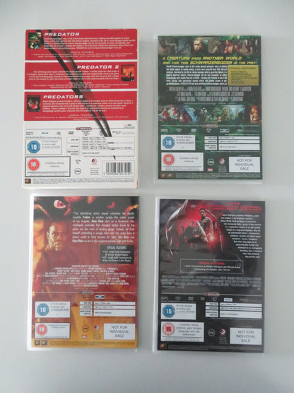 Predator Trilogy (DVD BoxSet) Arnold Schwarzenegger Carl Weathers 1987 Region 2 Movie posters