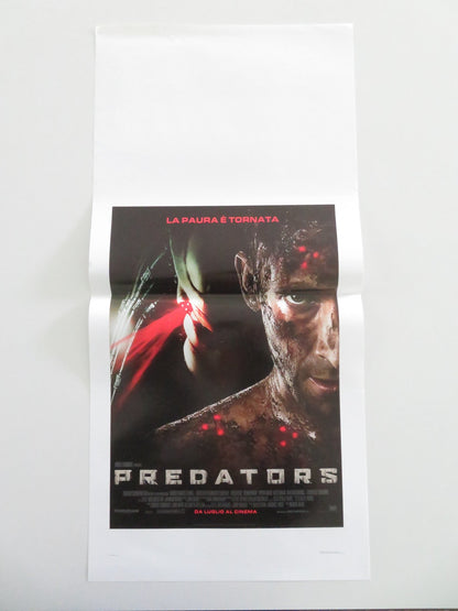Predators Italian Locandina Poster Adrien Brody Laurence Fishburne 2010 Movie posters