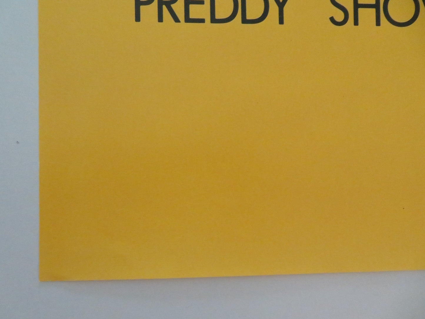 PREDDYKAT MARCHENHAFT GERMAN STAGE POSTER ROLLED THE PREDDY SHOW COMPANY 1990s Movie posters