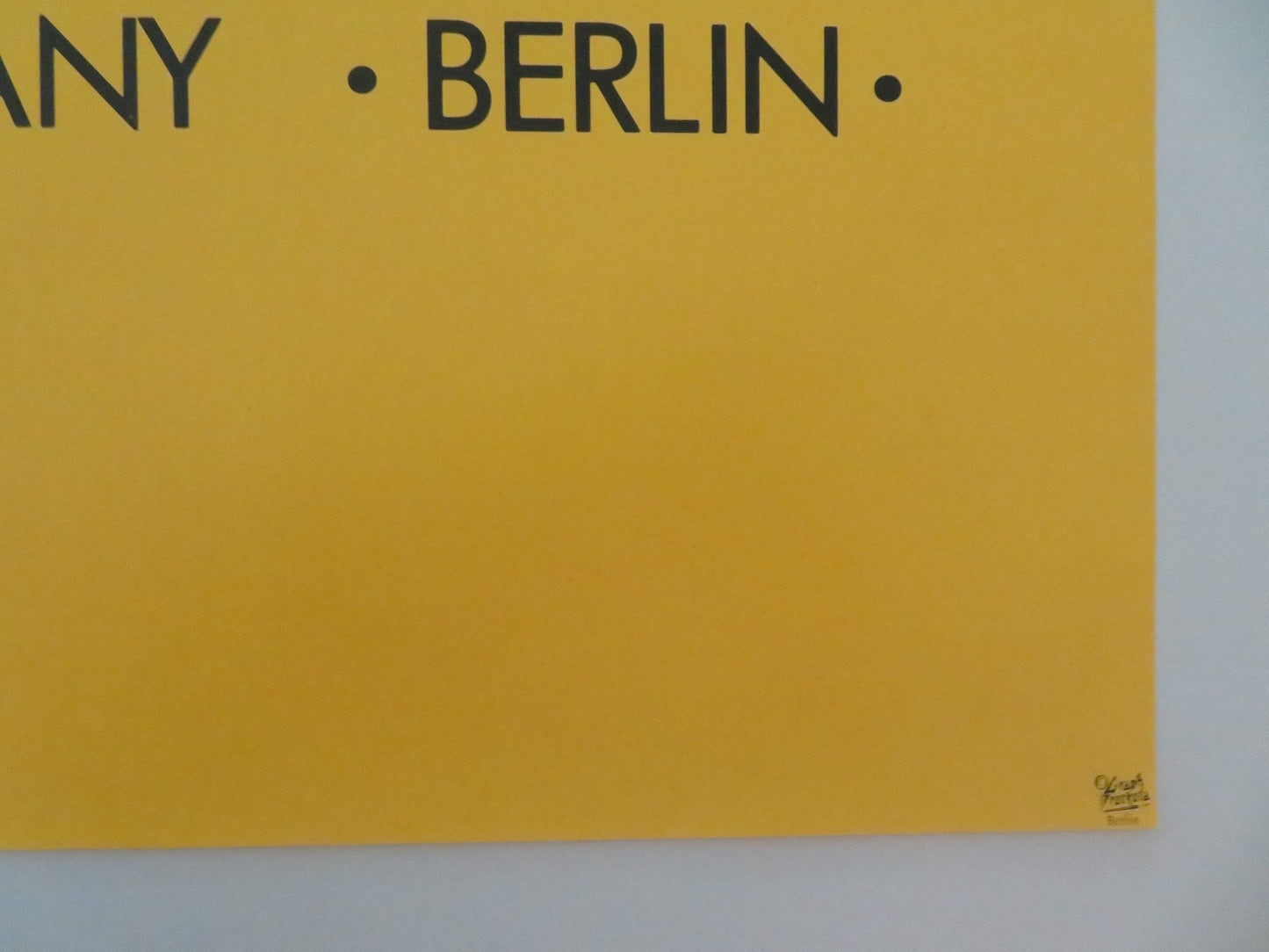 PREDDYKAT MARCHENHAFT GERMAN STAGE POSTER ROLLED THE PREDDY SHOW COMPANY 1990s Movie posters