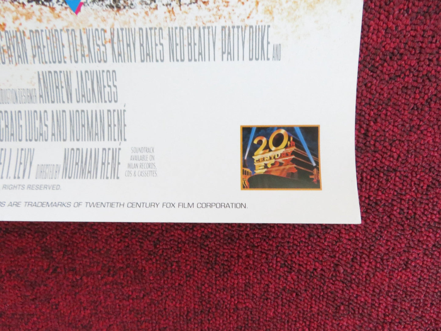 PRELUDE TO A KISS VHS VIDEO POSTER ALEC BALDWIN MEG RYAN 1994 Rendezvous Cinema Movie posters