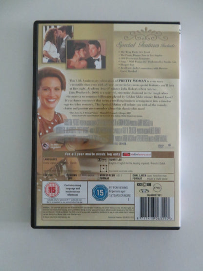PRETTY WOMAN - 15TH ANNIVERSARY SPECIAL EDITION (DVD) RICHARD GERE 1990 REGION 2 Movie posters