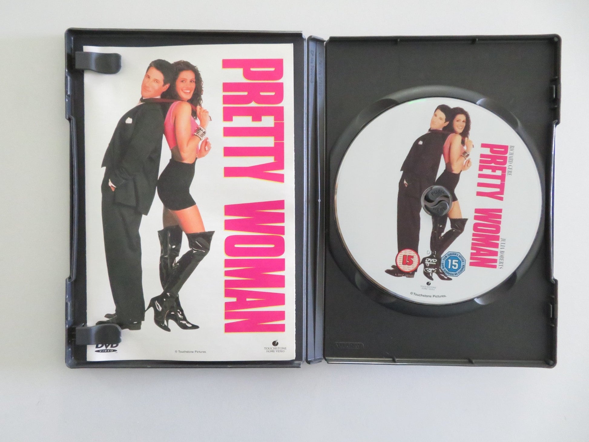 Pretty Woman - B (DVD) Julia Roberts Richard Gere 1990 Region 2 Movie posters