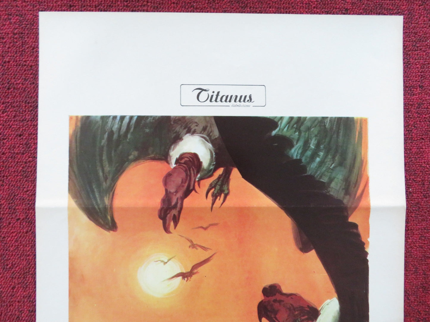 PREY OF VULTURES ITALIAN LOCANDINA POSTER PETER LEE LAWRENCE 1971 Rendezvous Cinema Movie posters