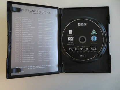 PRIDE AND PREJUDICE ANNIVERSARY EDITION (DVD) BBC COLIN FIRTH 1995 REGION 2, 4 Movie posters