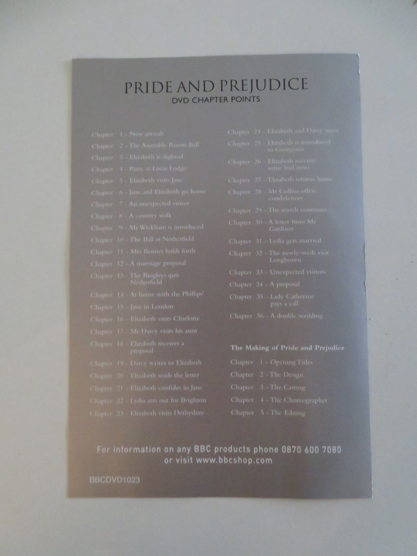PRIDE AND PREJUDICE ANNIVERSARY EDITION (DVD) BBC COLIN FIRTH 1995 REGION 2, 4 Movie posters