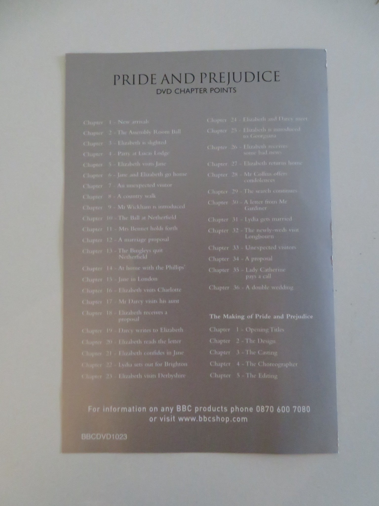 PRIDE AND PREJUDICE ANNIVERSARY EDITION (DVD) BBC COLIN FIRTH 1995 REGION 2, 4 Movie posters