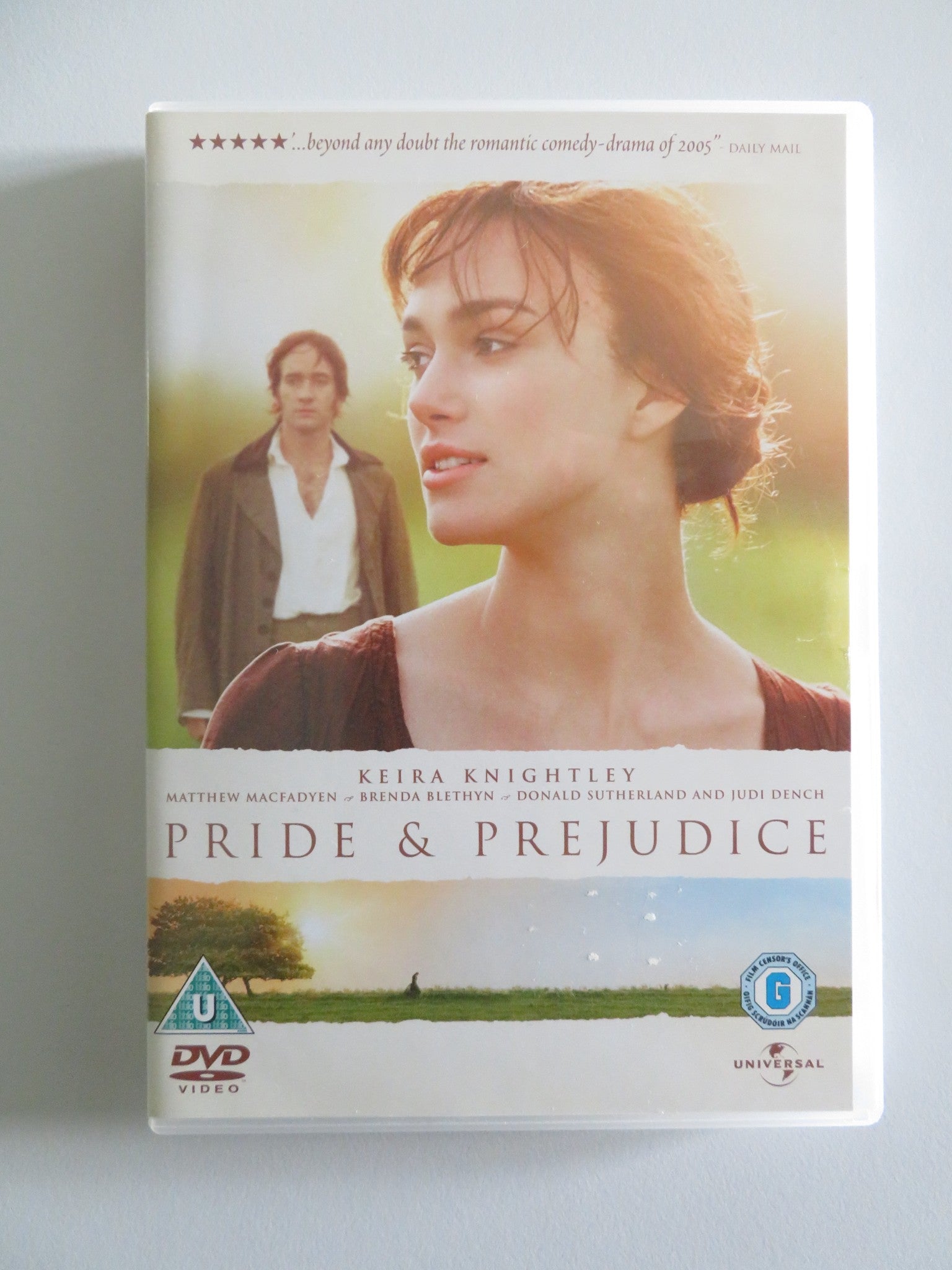 PRIDE AND PREJUDICE (DVD) KEIRA KNIGHTLEY MATTHEW MACFADYEN 2005 REGION 2, 5 Rendezvous Cinema Movie posters