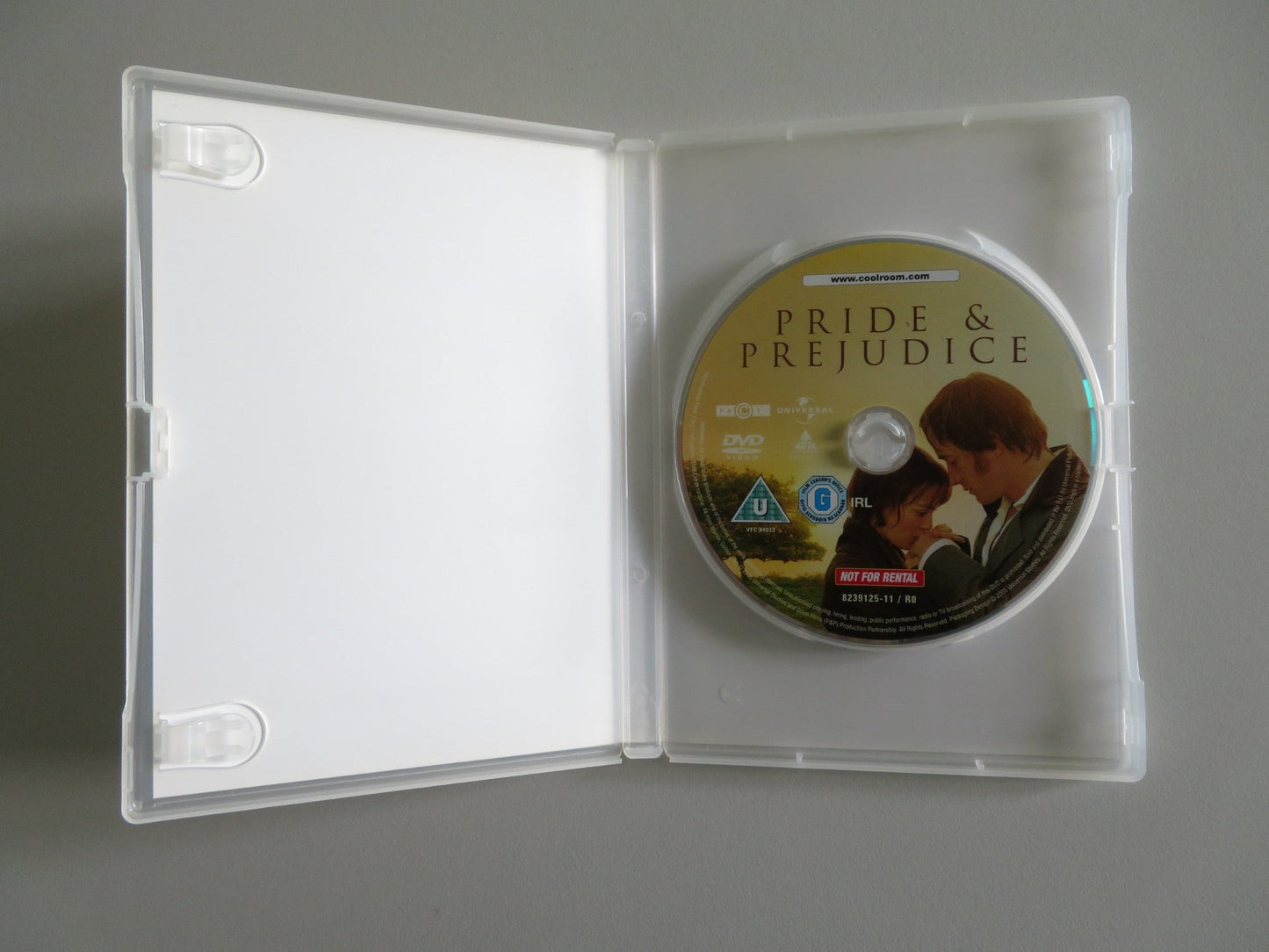 PRIDE AND PREJUDICE (DVD) KEIRA KNIGHTLEY MATTHEW MACFADYEN 2005 REGION 2, 5 Rendezvous Cinema Movie posters