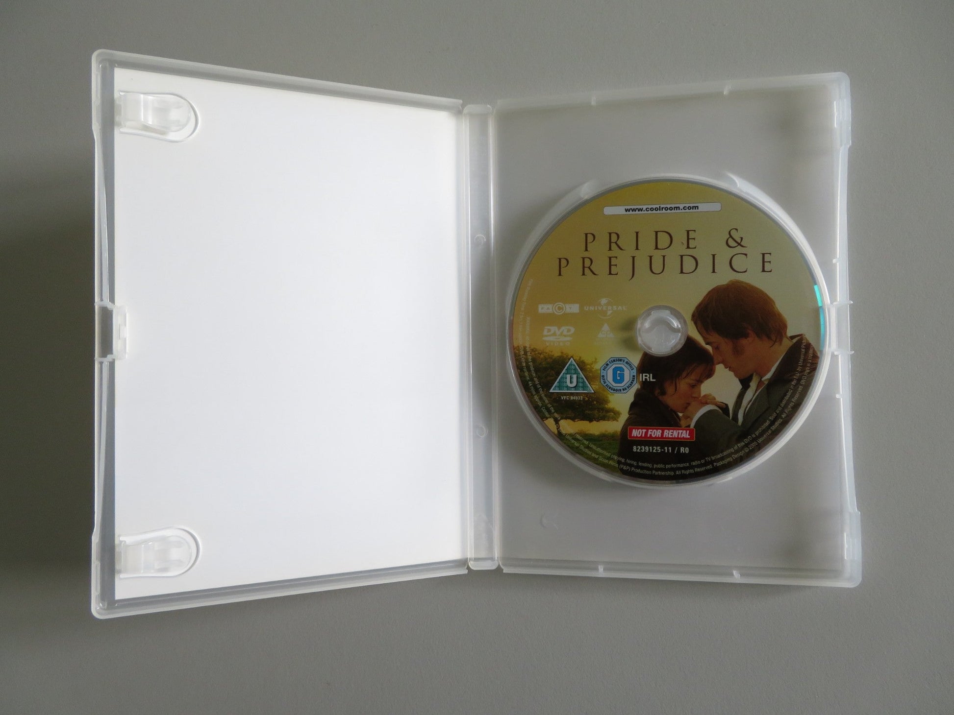 PRIDE AND PREJUDICE (DVD) KEIRA KNIGHTLEY MATTHEW MACFADYEN 2005 REGION 2, 5 Rendezvous Cinema Movie posters