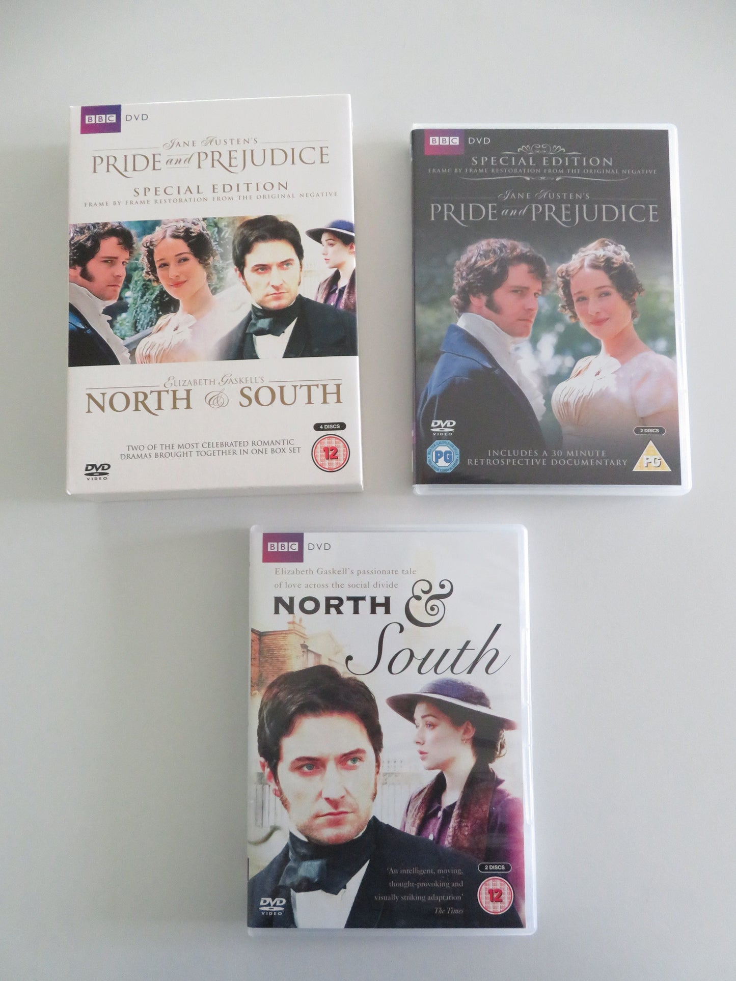 Pride and Prejudice Special Edition (DVD BoxSet) Colin Firth 1995 Region 2 + 4 Movie posters