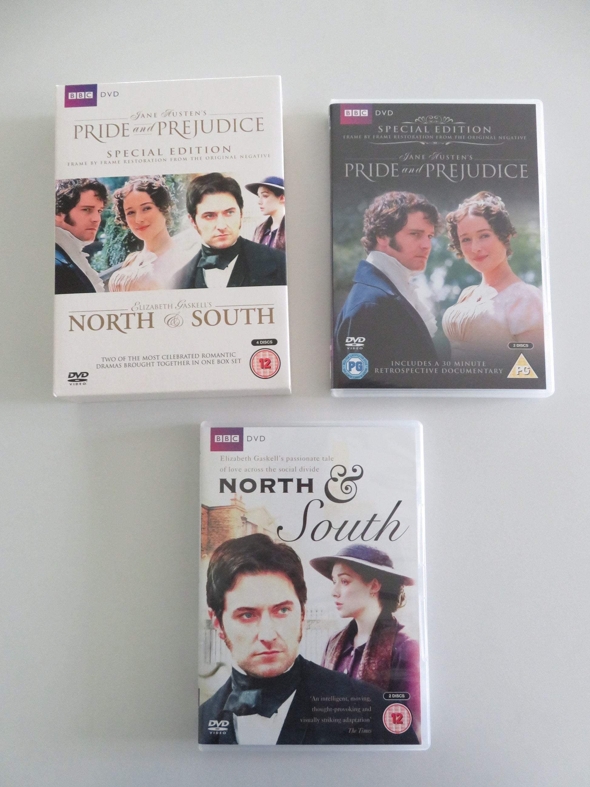 Pride and Prejudice Special Edition (DVD BoxSet) Colin Firth 1995 Region 2 + 4 Movie posters