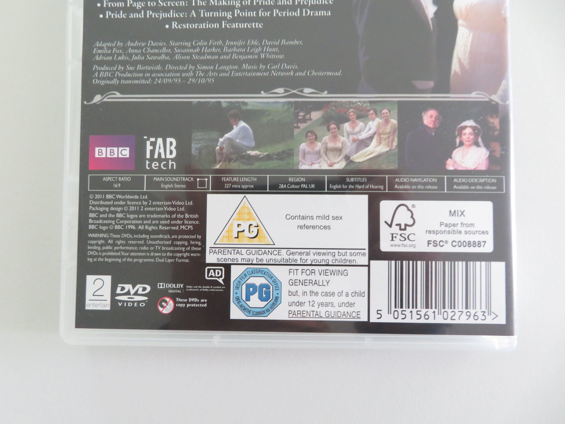 Pride and Prejudice Special Edition (DVD BoxSet) Colin Firth 1995 Region 2 + 4 Movie posters