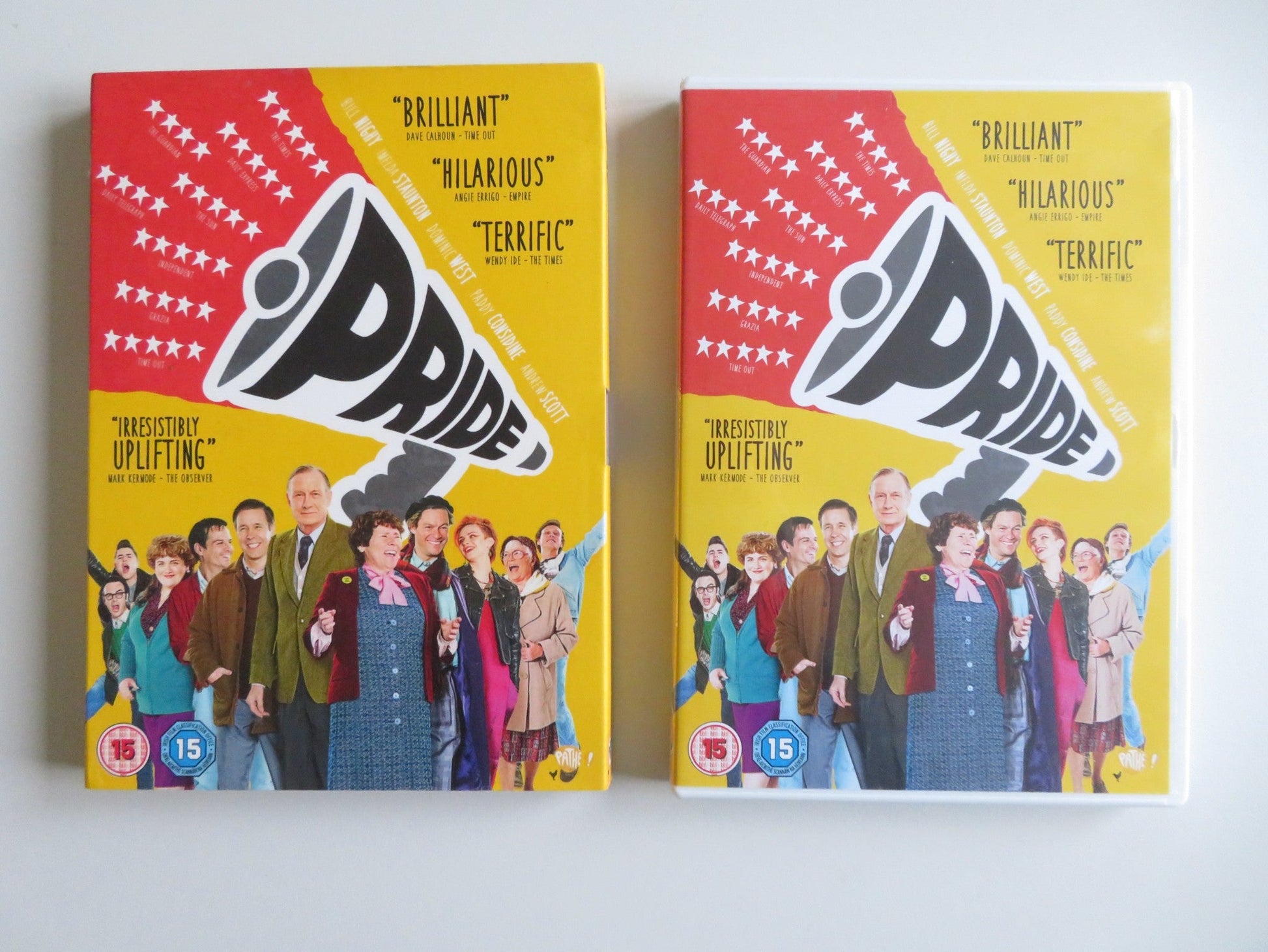 PRIDE (DVD) IMELDA STAUNTON DOMINIC WEST 2014 REGION 2 Movie posters