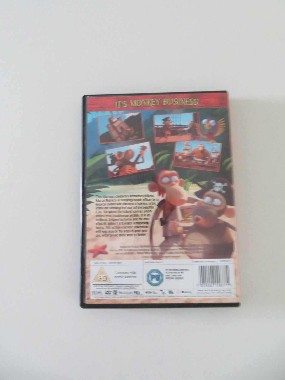 Primates of the Caribbean (DVD) Mille Lehfeldt Jess Ingerslev 2012 Region 2 Movie posters