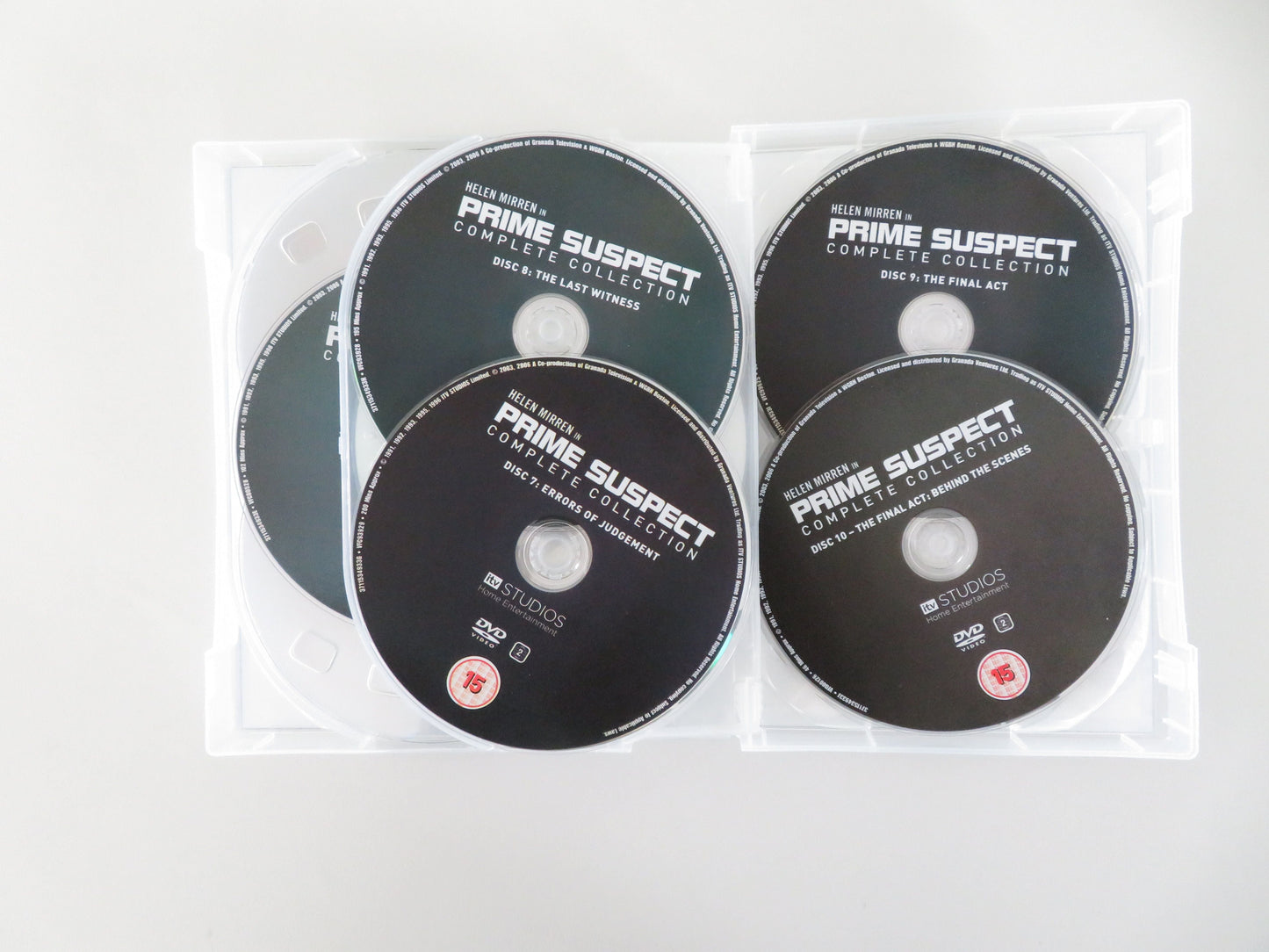 Prime Suspect Complete Collection (DVD BoxSet) Helen Mirren 1991 Region 2 Movie posters