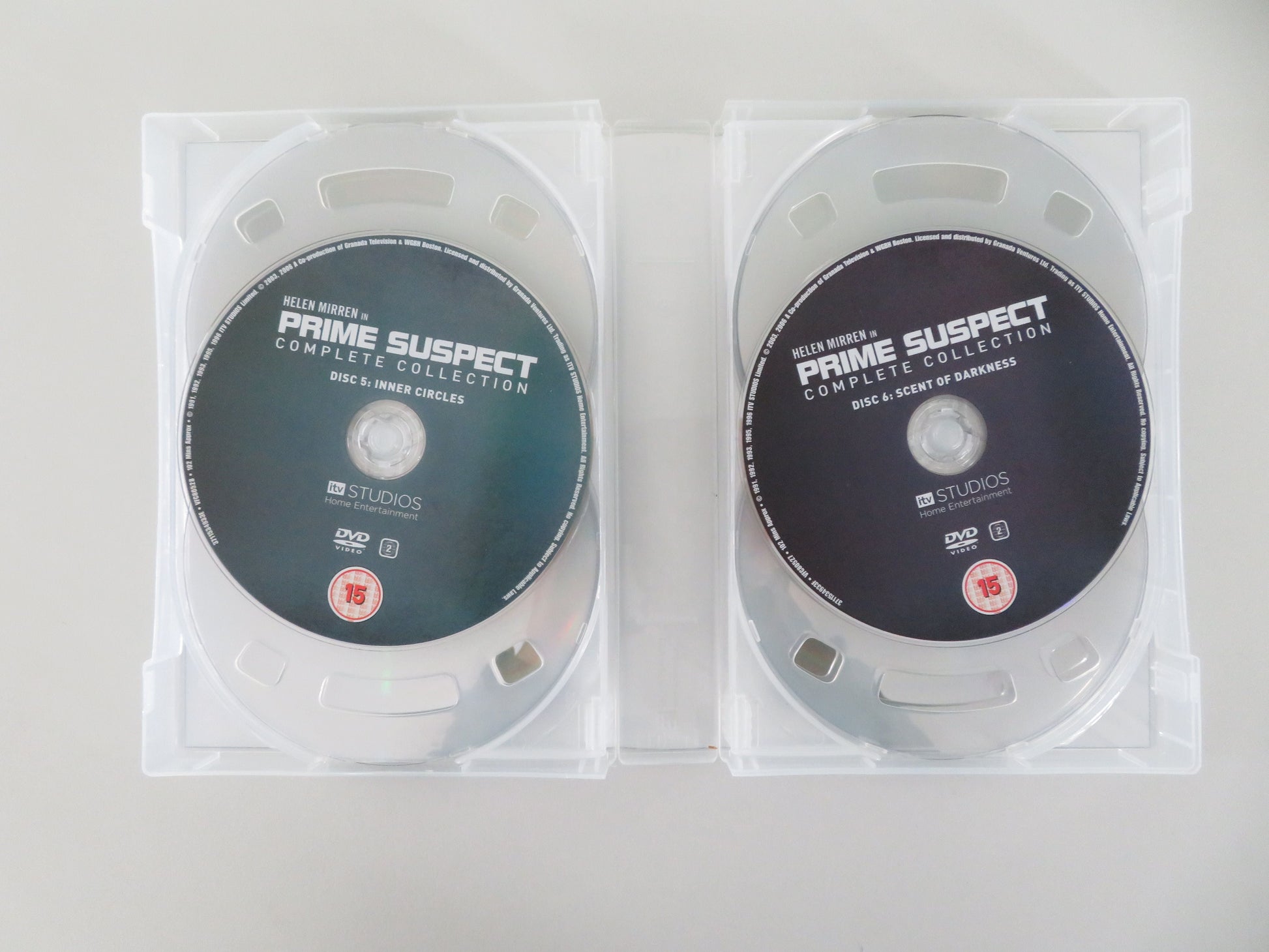 Prime Suspect Complete Collection (DVD BoxSet) Helen Mirren 1991 Region 2 Movie posters