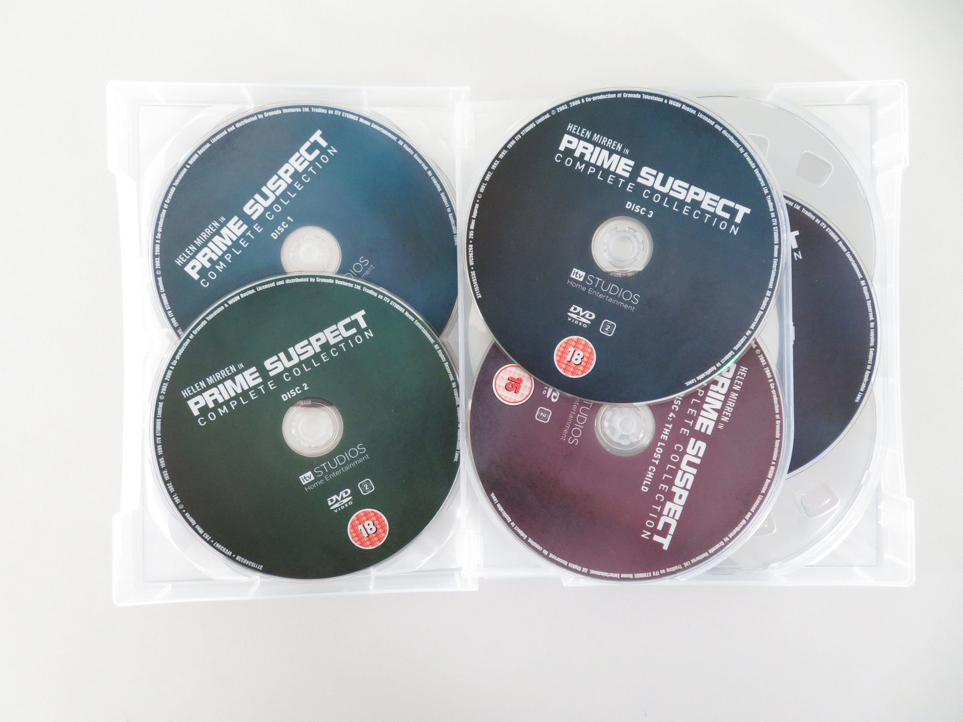 Prime Suspect Complete Collection (DVD BoxSet) Helen Mirren 1991 Region 2 Movie posters