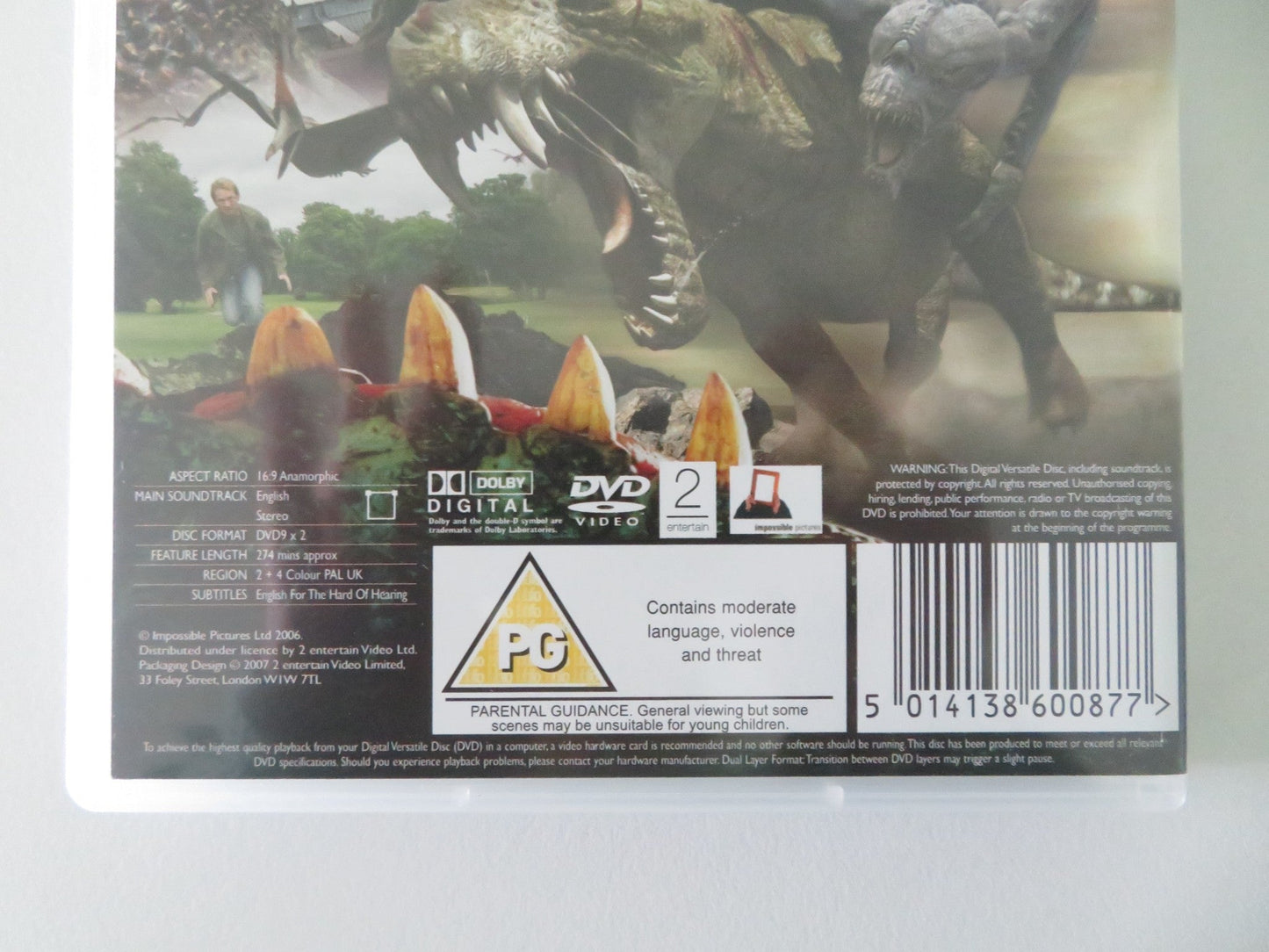 Primeval - The Complete Series One (DVD) Ben Miller B. Mansfield 2007 Region 2, 4 Movie posters