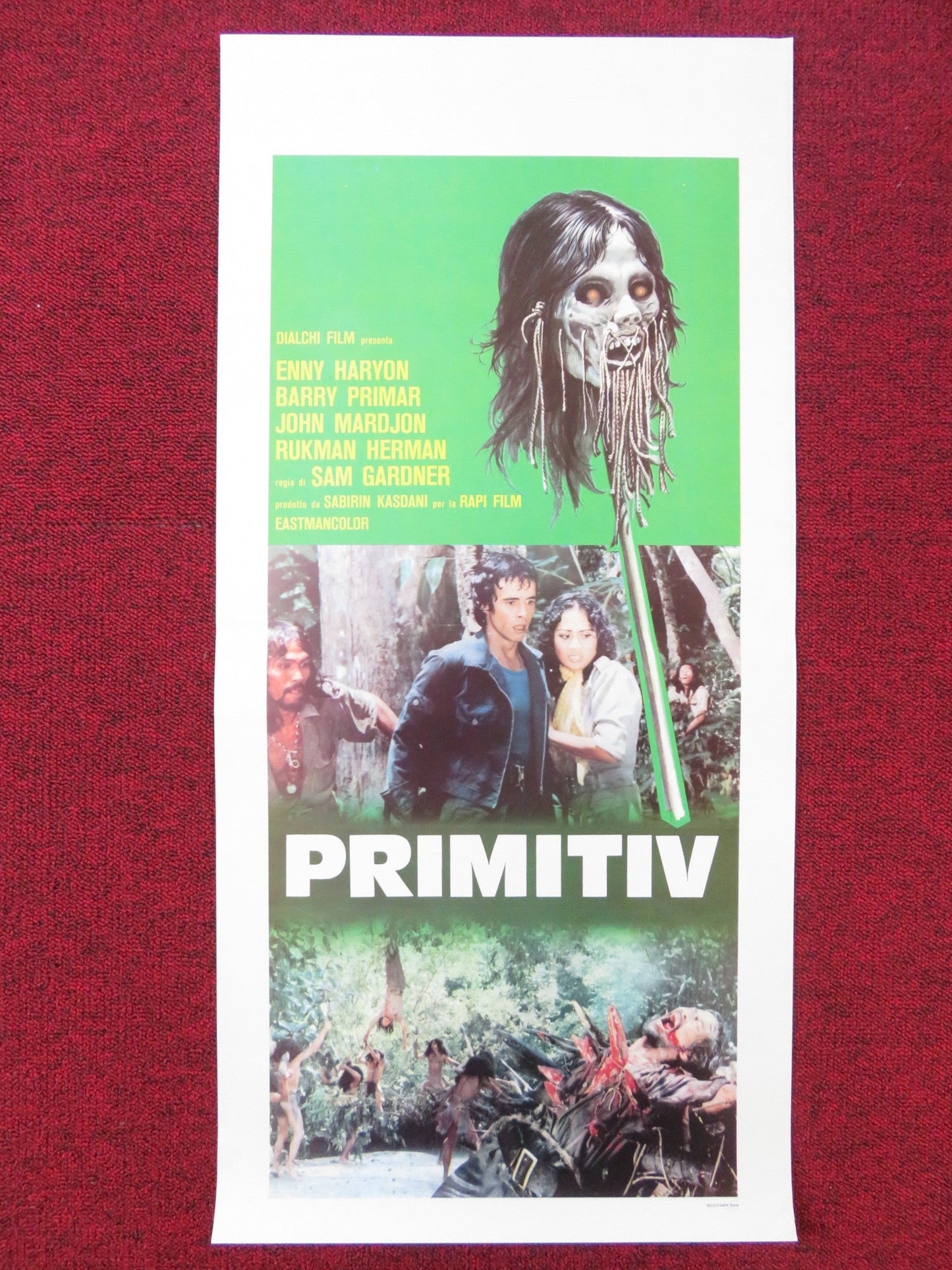 PRIMITIV / PRIMITIF ITALIAN LOCANDINA POSTER ENNY HARYON BARRY PRIMAR 1978 Rendezvous Cinema Movie posters