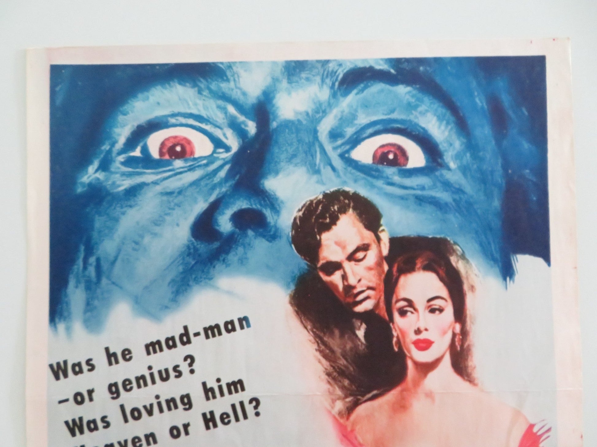 PRINCE OF PLAYERS US INSERT POSTER RICHARD BURTON MAGGIE MCNAMARA 1955 Movie posters