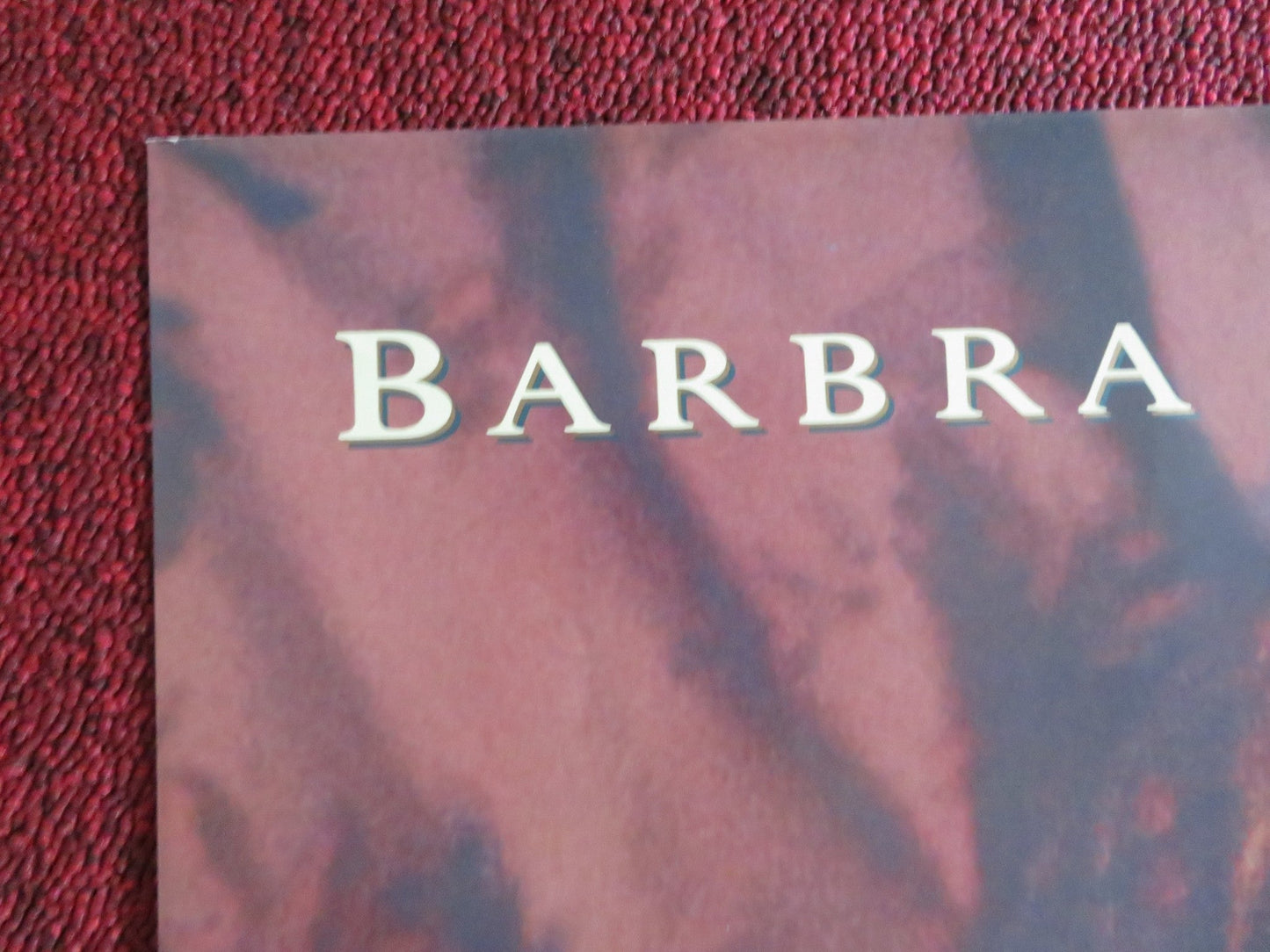 PRINCE OF TIDES - B FOLDED US ONE SHEET POSTER NICK NOLTE BARBRA STREISAND 1991 Rendezvous Cinema Movie posters