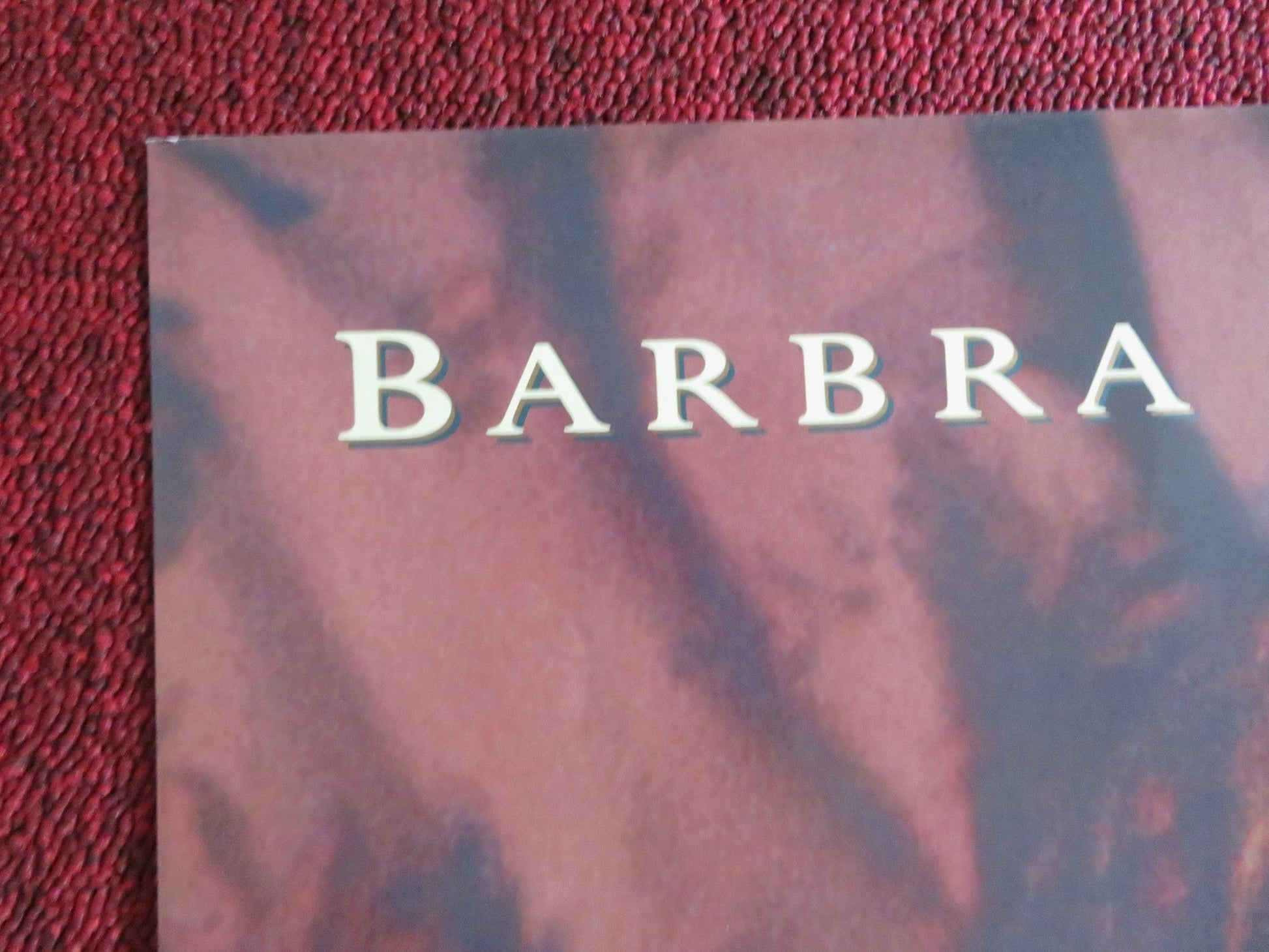 PRINCE OF TIDES - B FOLDED US ONE SHEET POSTER NICK NOLTE BARBRA STREISAND 1991 Rendezvous Cinema Movie posters