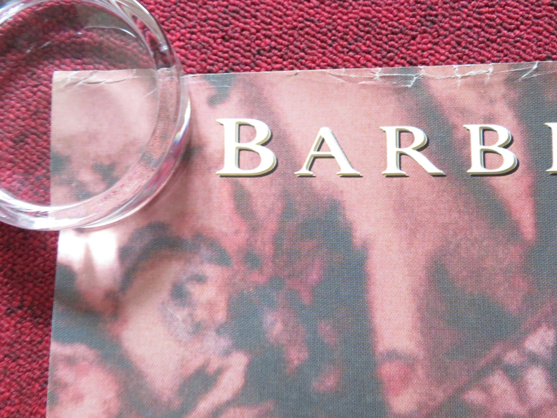 PRINCE OF TIDES UK QUAD ROLLED POSTER NICK NOLTE BARBRA STREISAND 1991 Rendezvous Cinema Movie posters