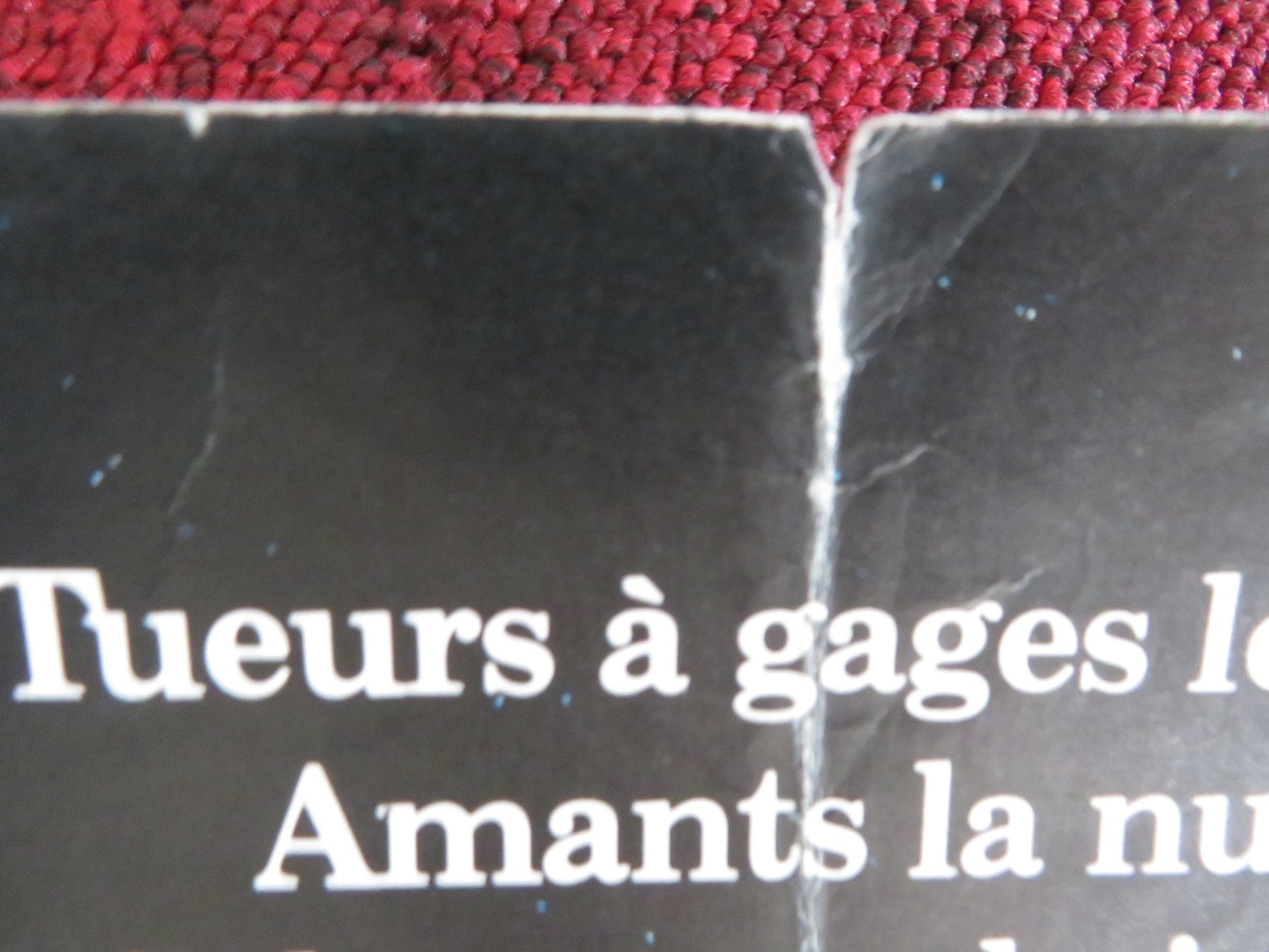 PRIZZI'S HONOR FRENCH POSTER ROLLED JACK NICHOLSON KATHLEEN TURNER 1985 Rendezvous Cinema Movie posters