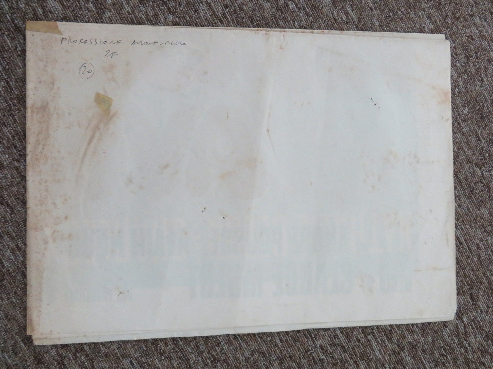 PROFESSION: ADVENTURERS ITALIAN 2 FOGLIO POSTER NATHALIE DELON C. SOUTHWOOD 1973 Rendezvous Cinema Movie posters