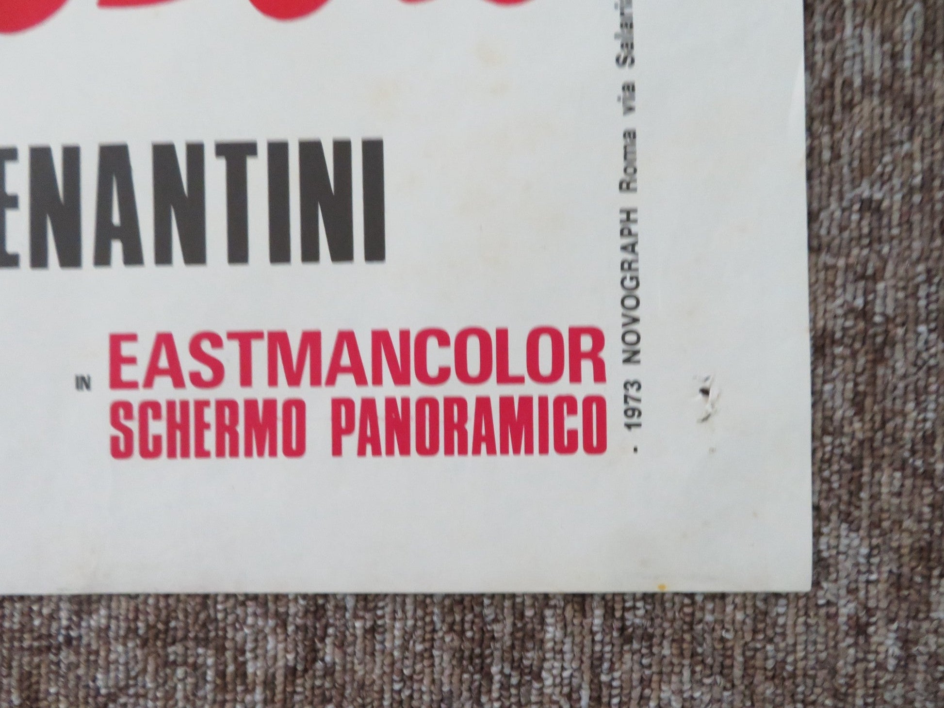 PROFESSION: ADVENTURERS ITALIAN 2 FOGLIO POSTER NATHALIE DELON C. SOUTHWOOD 1973 Rendezvous Cinema Movie posters