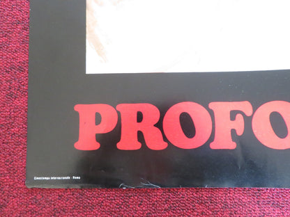 PROFONDO PORNO - A ITALIAN FOTOBUSTA POSTER ANGELIQUE BERNARD AXEL BERGER 1977 Rendezvous Cinema Movie posters