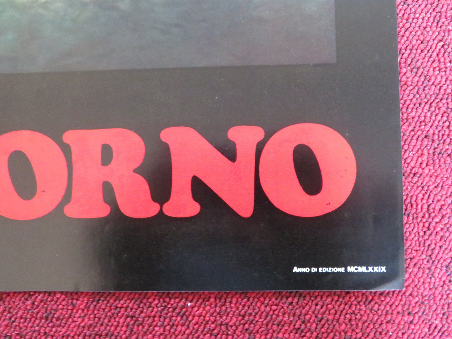 PROFONDO PORNO - B ITALIAN FOTOBUSTA POSTER ANGELIQUE BERNARD AXEL BERGER 1977 Rendezvous Cinema Movie posters